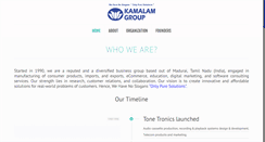 Desktop Screenshot of kamalamgroup.com